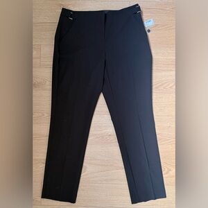 REITMANS Black Dress Pants - straight leg, ankle length (NWT)